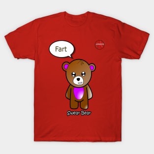 Geek Girl - SwearBear - Fart T-Shirt